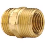 Brass Male Hose x Male Pipe x Female Pipe Adapter